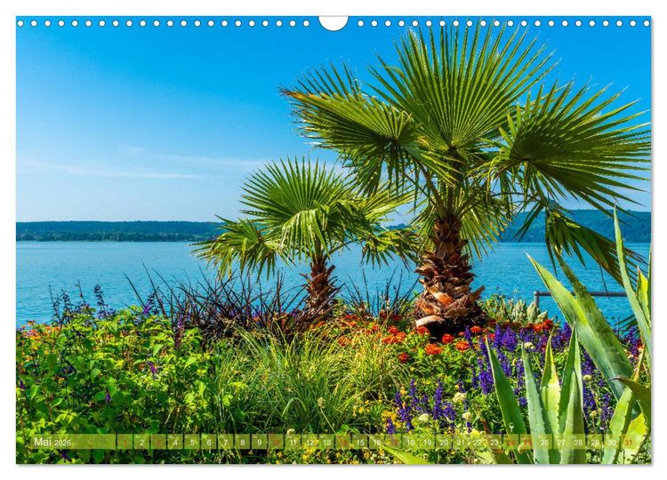 Produktbild: Farbenfroh Bodensee (Wandkalender 2026 DIN A3 quer), CALVENDO Monatskalender