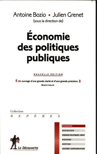 Produktbild: Economie des politiques publiques