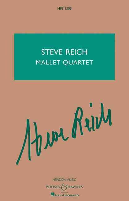 Produktbild: Steve Reich - Mallet Quartet