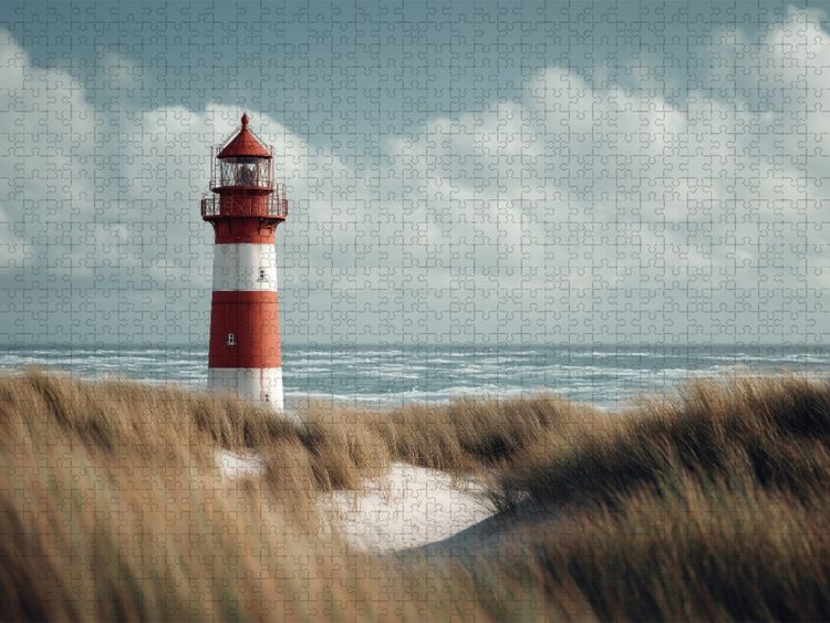 Produktbild: CALVENDO Puzzle Ein Motiv aus dem Kalender W&auml;chter der K&uuml;ste | 1000 Teile Lege-Gr&ouml;&szlig;e 64x48cm Foto-Puzzle f&uuml;r gl&uuml;ckliche Stunden