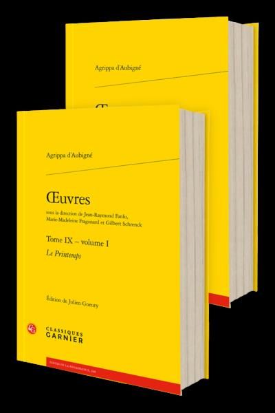 Produktbild: Oeuvres tome 9 -2 volumes ensembles-
