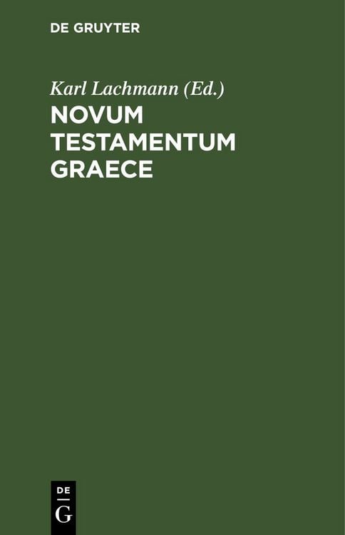 Produktbild: Novum Testamentum Graece