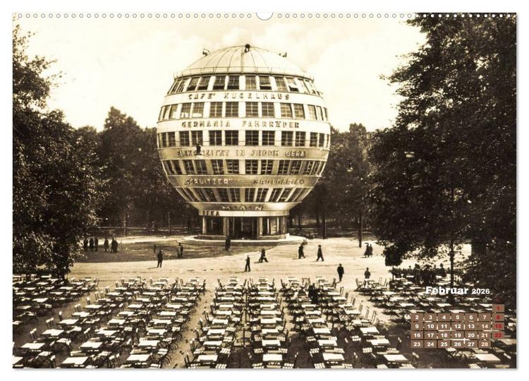 Produktbild: Souvenirs aus Dresden &ndash; Die Stadt auf historischen Karten (Wandkalender 2026 DIN A2 quer), CALVENDO Monatskalender