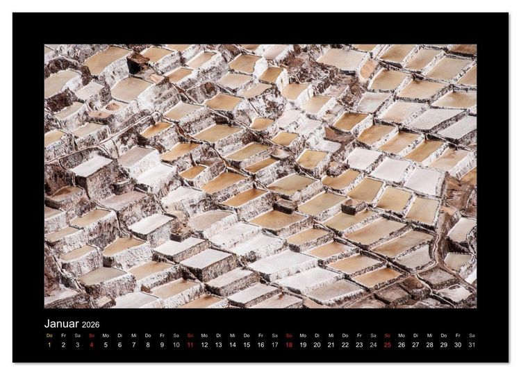 Produktbild: Peru, die Inkas und ihre Ahnen (hochwertiger Premium Wandkalender 2026 DIN A2 quer), Kunstdruck in Hochglanz