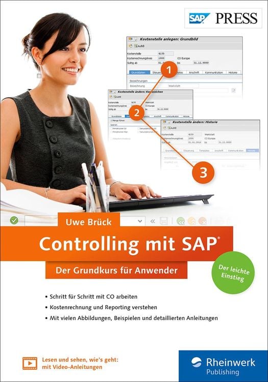 Produktbild: Controlling mit SAP: Der Grundkurs für Anwender