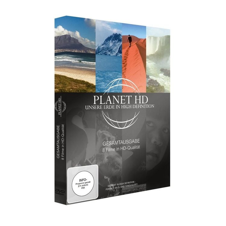 Produktbild: Planet HD - Unsere Erde in High Definition/Gesamtausgabe  Collector's Edition [3 DVDs]