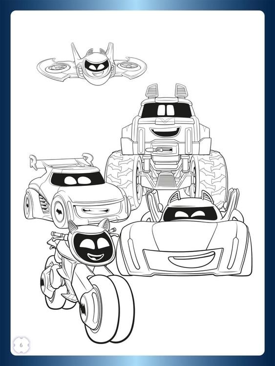 Produktbild: DC Batwheels: Stickerabenteuer in Gotham City