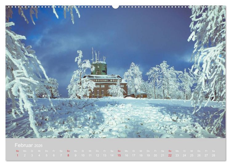 Produktbild: Winterberg - Stadtansichten (Wandkalender 2026 DIN A2 quer), CALVENDO Monatskalender