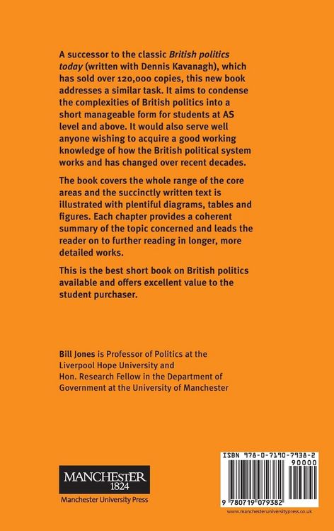 Produktbild: British politics today