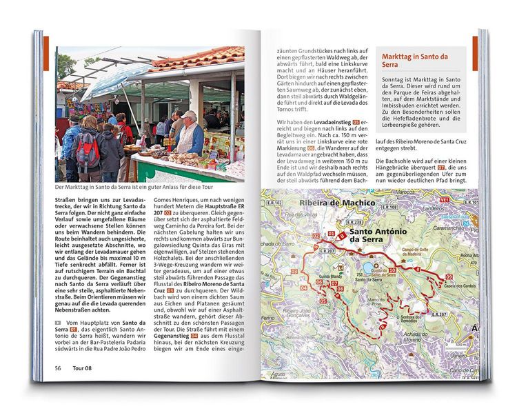 Produktbild: KOMPASS Wanderf&uuml;hrer Madeira mit Porto Santo, 60 Touren mit Extra-Tourenkarte