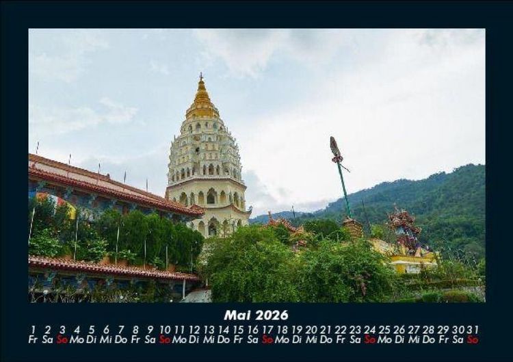 Produktbild: Tempel 2026 Fotokalender DIN A5