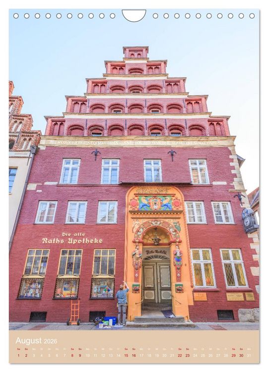Produktbild: Sch&ouml;nes L&uuml;neburg (Wandkalender 2026 DIN A4 hoch), CALVENDO Monatskalender