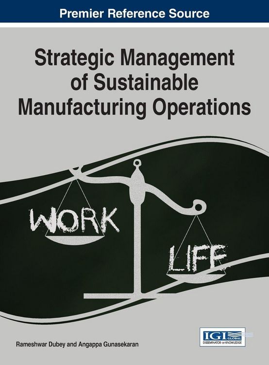 Produktbild: Strategic Management of Sustainable Manufacturing Operations