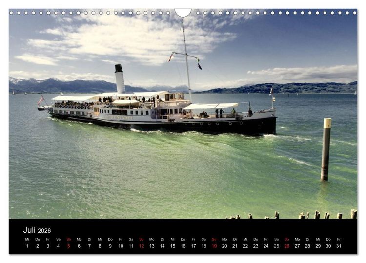 Produktbild: Kulturlandschaft Bodensee - Teil I (Wandkalender 2026 DIN A3 quer), CALVENDO Monatskalender