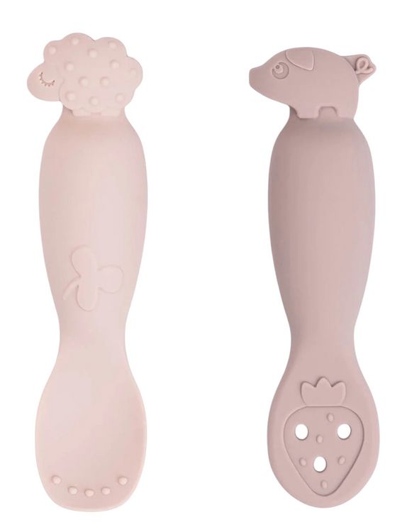 Produktbild: Babyl&ouml;ffel-Set Tiny farm Rosa