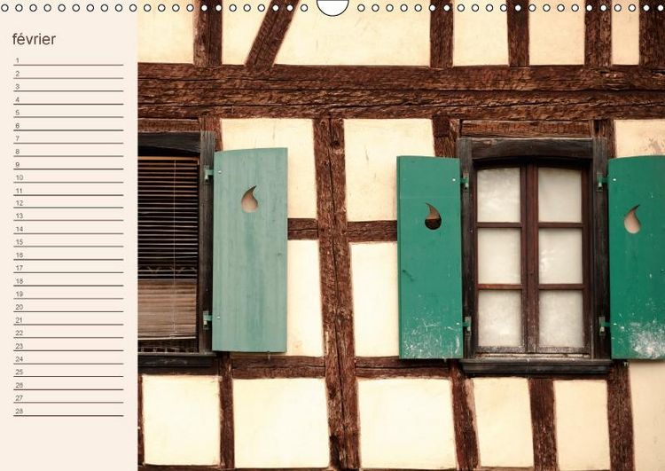Produktbild: Ramsey, B: Maisons et colombages d'Alsace (Calendrier mural
