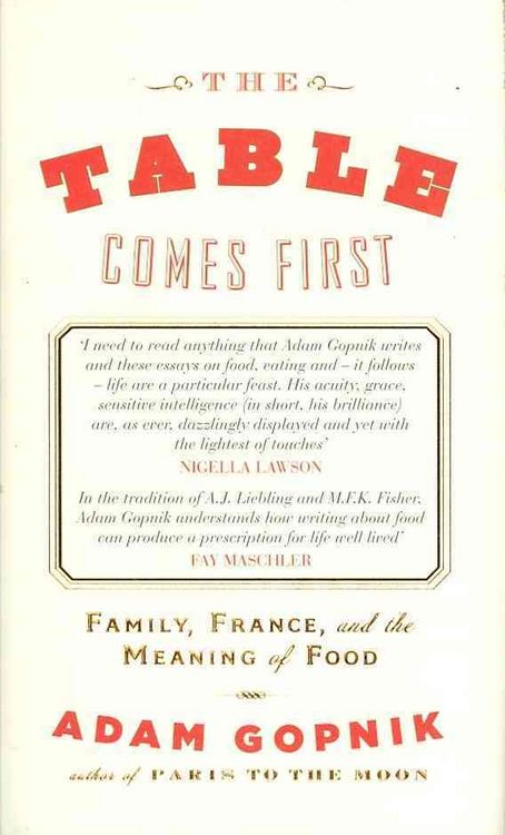 Produktbild: Table Comes First