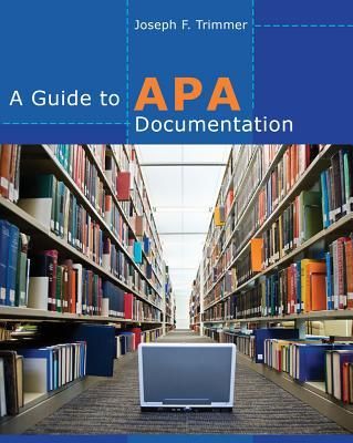 Produktbild: A Guide to APA Documentation