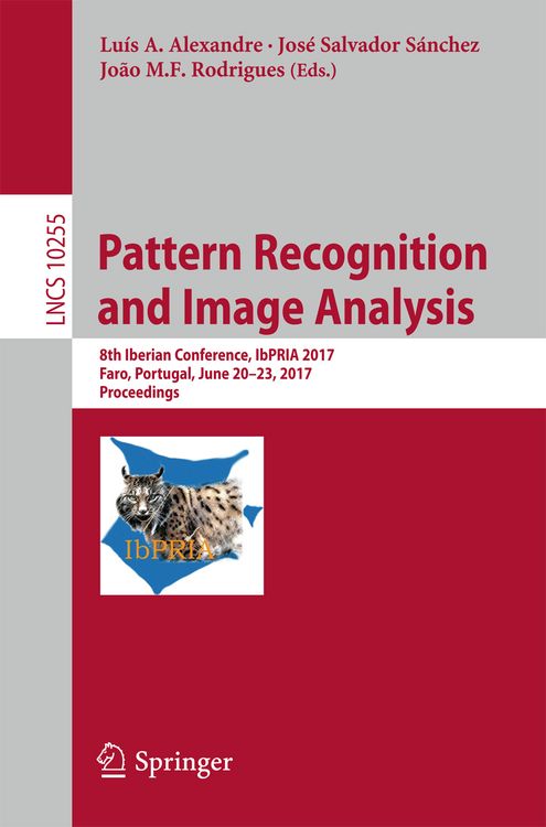 Produktbild: Pattern Recognition and Image Analysis