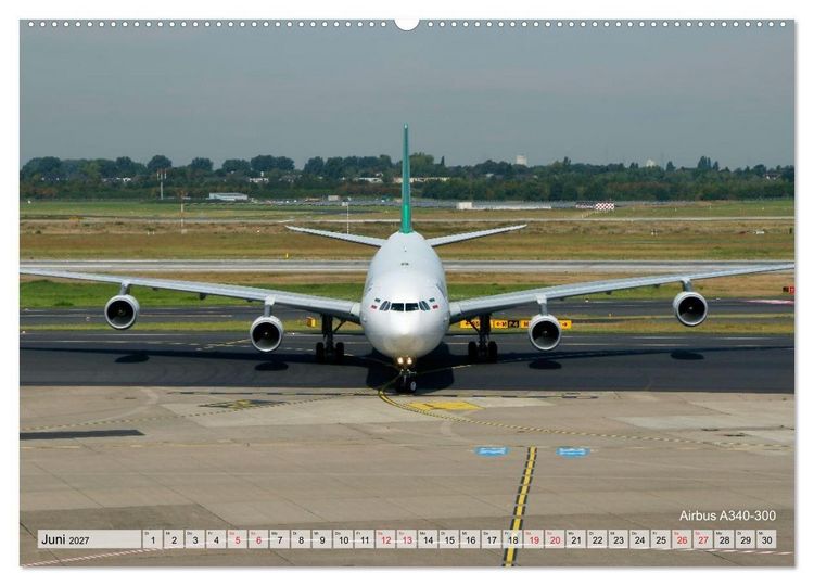 Produktbild: Airliners - Face to Face (Wandkalender 2027 DIN A2 quer), CALVENDO Monatskalender