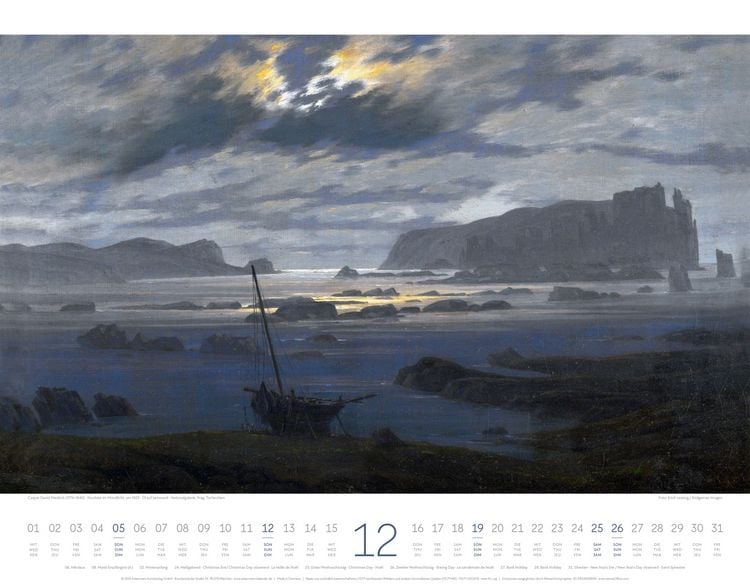 Produktbild: Kunstwerk Meer Kalender 2027