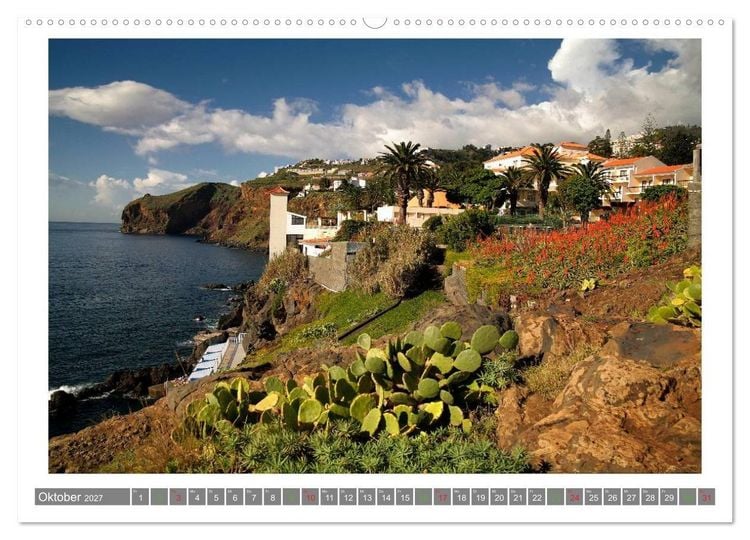 Produktbild: Aus dem Meer geboren - Lanzarote (hochwertiger Premium Wandkalender 2027 DIN A2 quer), Kunstdruck in Hochglanz