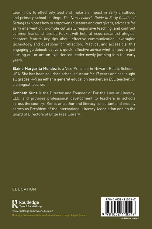 Produktbild: The New Leader's Guide to Early Childhood Settings