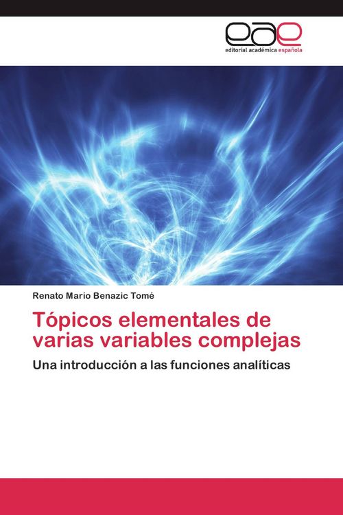 Produktbild: T&oacute;picos elementales de varias variables complejas