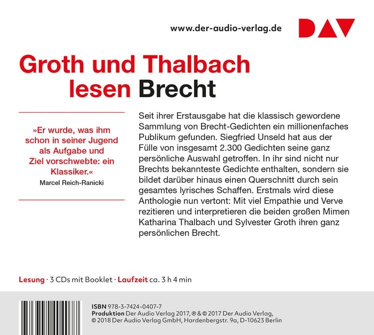 Produktbild: 100 Gedichte. Ausgew&auml;hlt von Siegfried Unseld