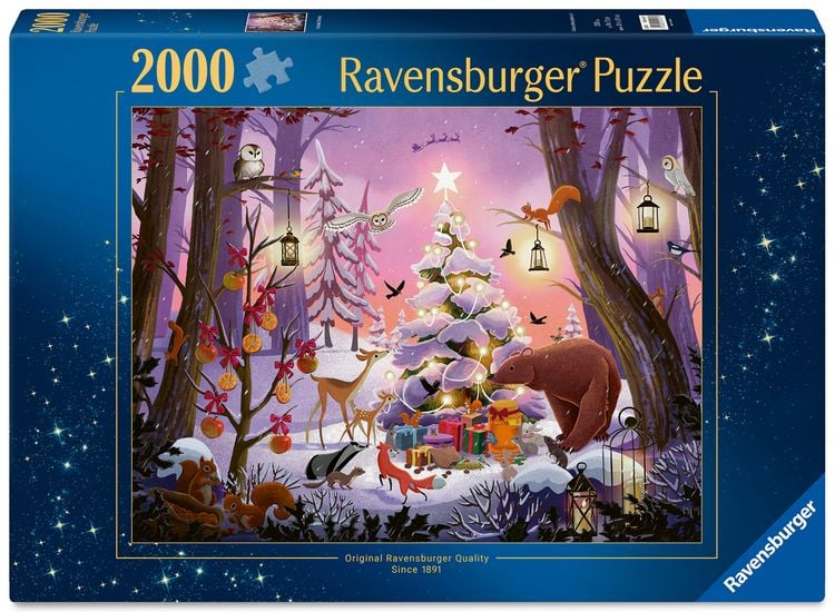 Produktbild: Erwachsenenpuzzle 2000 Teile - Weihnachten im Wald