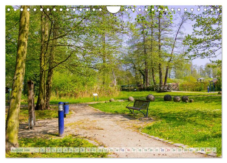 Produktbild: Bad Liebenwerda im Fr&uuml;hling (Wandkalender 2026 DIN A4 quer), CALVENDO Monatskalender