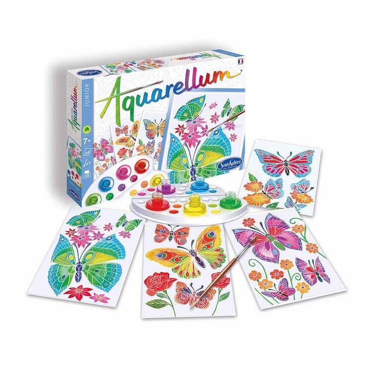 Produktbild: Sentosphere - Aquarellum Junior Schmetterling & Blume