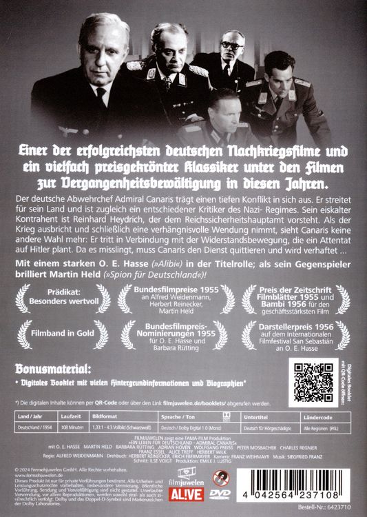 Produktbild: Ein Leben f&uuml;r Deutschland - Admiral Canaris (Neuauflage)