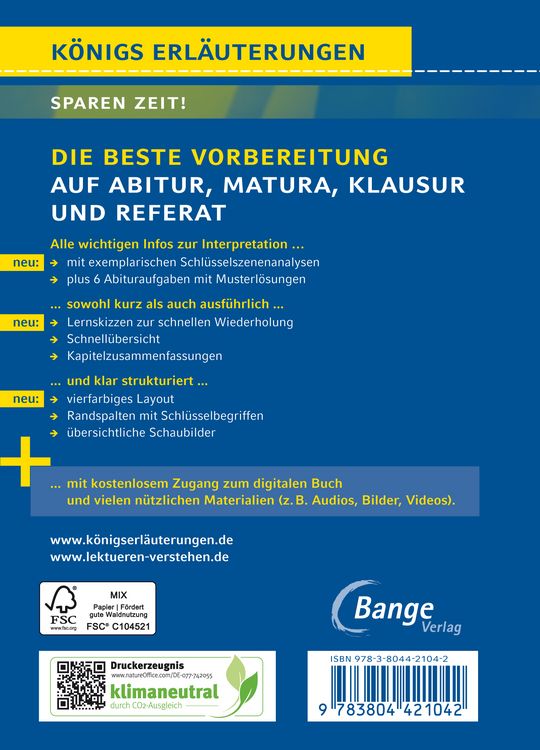 Produktbild: Auerhaus von Bov Bjerg - Textanalyse und Interpretation