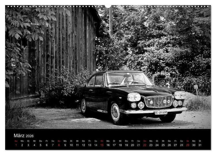 Produktbild: Lancia Flavia (Wandkalender 2026 DIN A2 quer), CALVENDO Monatskalender