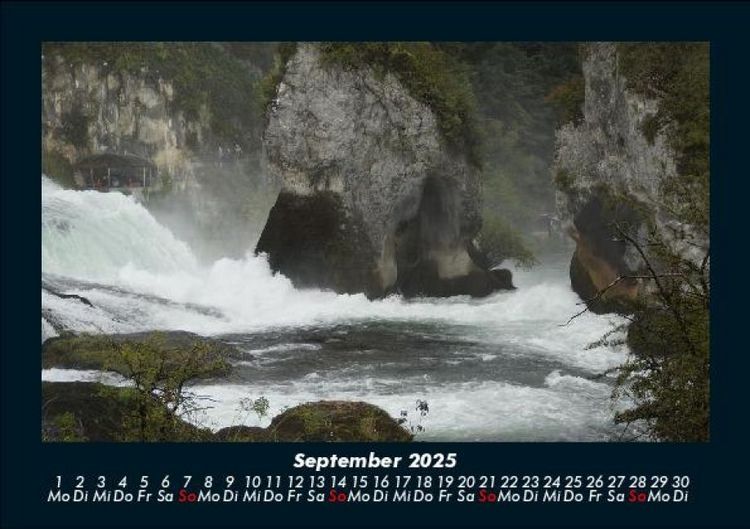 Produktbild: Wasserf&auml;lle 2025 Fotokalender DIN A5