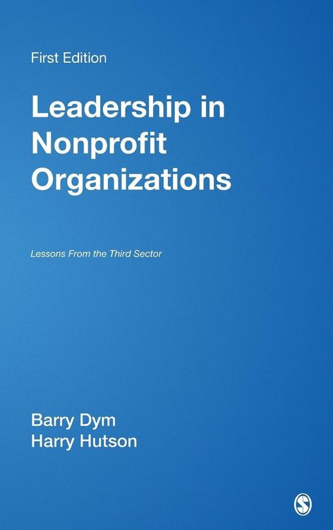 Produktbild: Leadership in Nonprofit Organizations