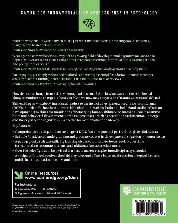 Produktbild: Fundamentals of Developmental Cognitive Neuroscience