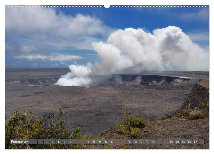 Produktbild: The Big Island of Hawaii (hochwertiger Premium Wandkalender 2026 DIN A2 quer), Kunstdruck in Hochglanz