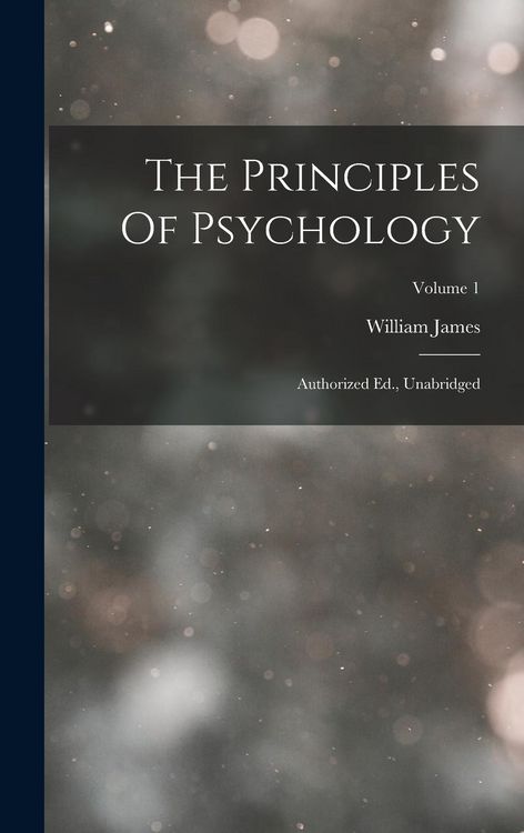 Produktbild: The Principles Of Psychology