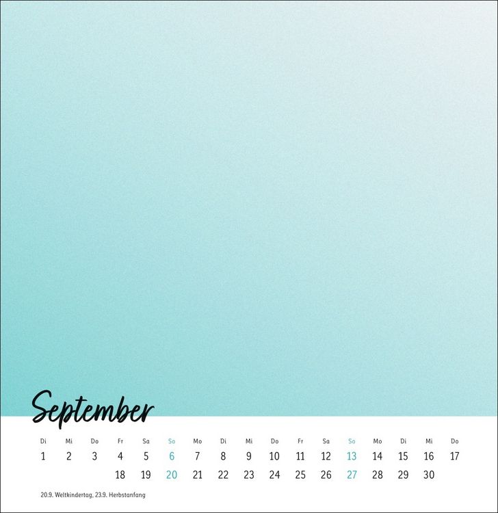 Produktbild: Kreativkalender zum Aufstellen Design 2026