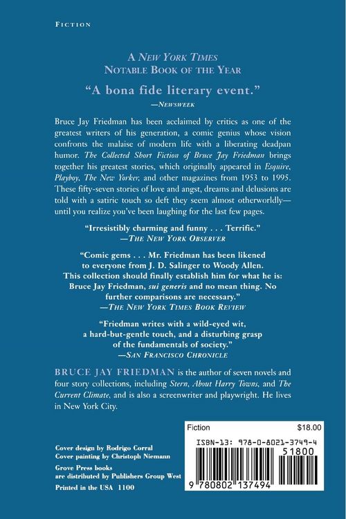 Produktbild: The Collected Short Fiction of Bruce Jay Friedman