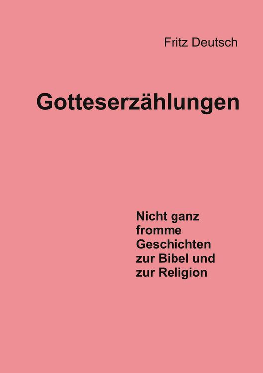 Produktbild: Gotteserz&auml;hlungen