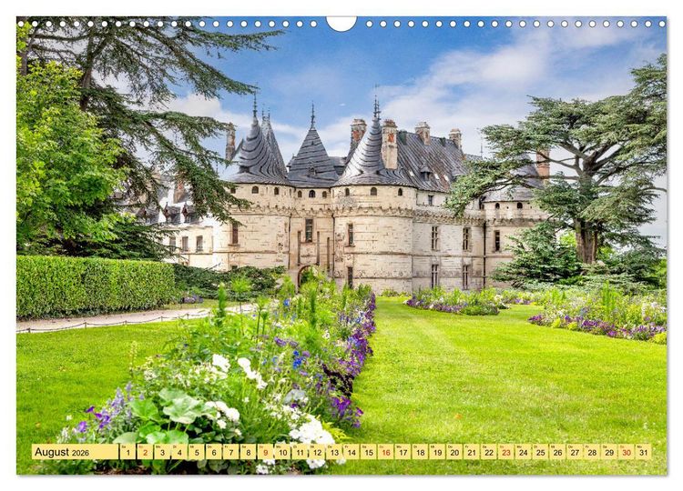 Produktbild: Ch&acirc;teaux. Im Tal der Loire (Wandkalender 2026 DIN A3 quer), CALVENDO Monatskalender