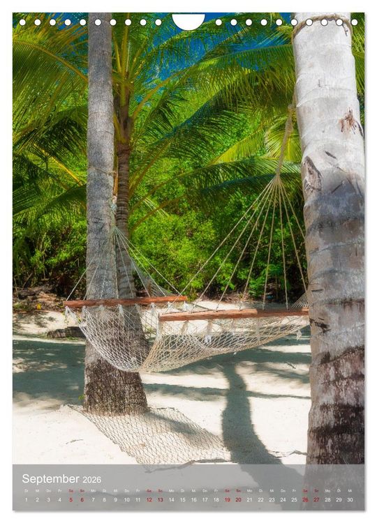 Produktbild: Karibischer Traum Isla Saona (Wandkalender 2026 DIN A4 hoch), CALVENDO Monatskalender