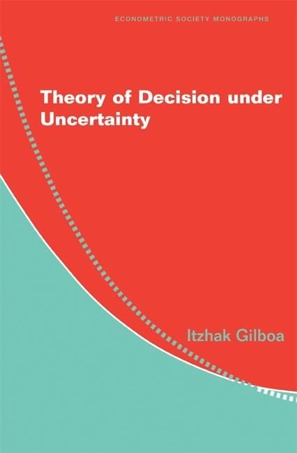 Produktbild: Theory of Decision under Uncertainty
