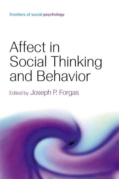 Produktbild: Affect in Social Thinking and Behavior