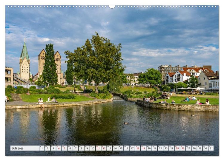 Produktbild: Ostwestfalen - Paderborn (Wandkalender 2026 DIN A2 quer), CALVENDO Monatskalender