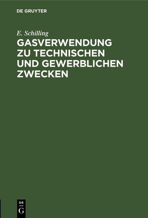 Produktbild: Gasverwendung zu technischen und gewerblichen Zwecken