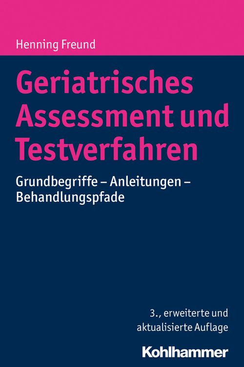 Produktbild: Geriatrisches Assessment und Testverfahren